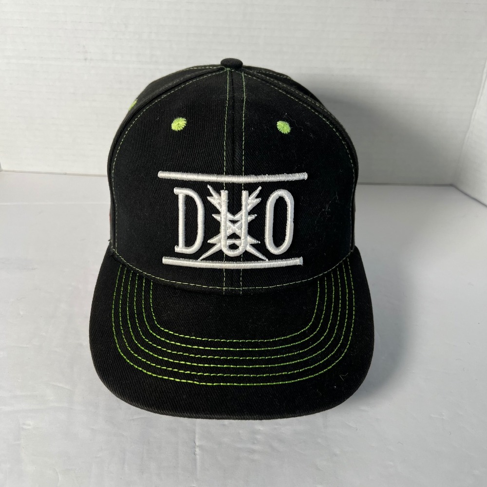 Duo Monster Energy TRD Maxxis Racing Snapback Hat Black Neon Green PBS